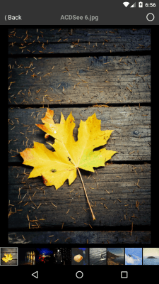 Screenshot of the application ACDSee Mobile Sync - #7