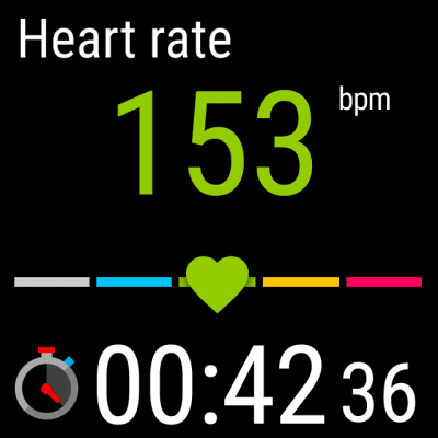 Screenshot of the application Polar Flow - #10