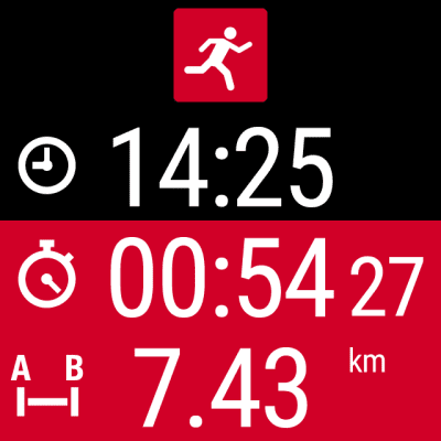 Screenshot of the application Polar Flow - #11