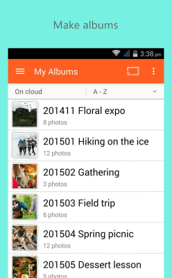 Screenshot of the application abPhoto - #5