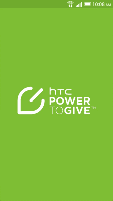 Screenshot of the application HTC Power To Give - #2