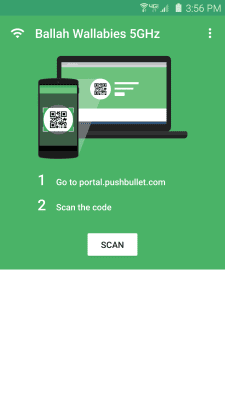 Screenshot of the application Pushbullet Portal - WiFi file transfers - #6
