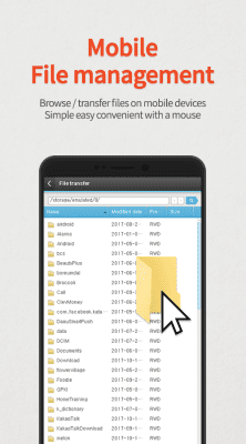 Screenshot of the application Mobizen Mirroring - #5