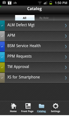 Screenshot of the application HP Software - #1