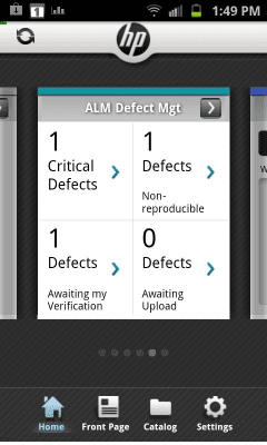Screenshot of the application HP Software - #3