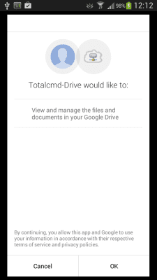 Screenshot of the application Plugin: Drive for Totalcmd - #1