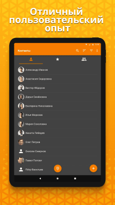 Screenshot of the application Simple Contacts - #7
