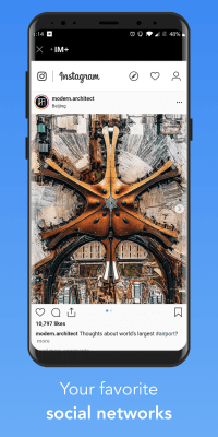 Screenshot of the application IM+ Free - #4