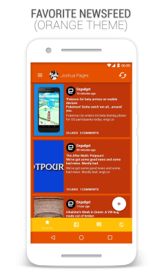 Screenshot of the application Fast Facebook - #5