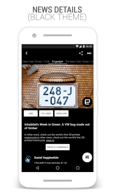 Screenshot of the application Fast Facebook - #8