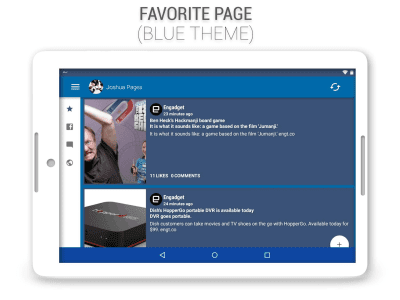 Screenshot of the application Fast Facebook - #9