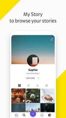 Screenshot of the application KakaoStory - #4