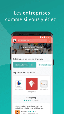 Screenshot of the application Viadeo - #4