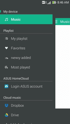 Screenshot of the application ASUS ZenUI Services - #2
