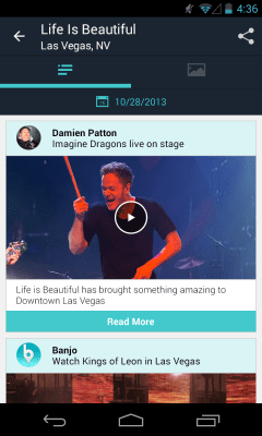 Screenshot of the application Banjo - #3