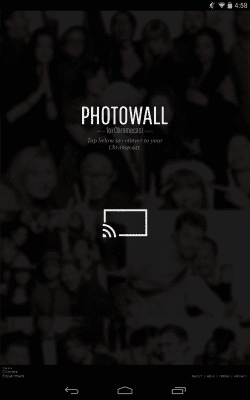 Screenshot of the application Photowall for Chromecast - #1