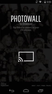 Screenshot of the application Photowall for Chromecast - #3