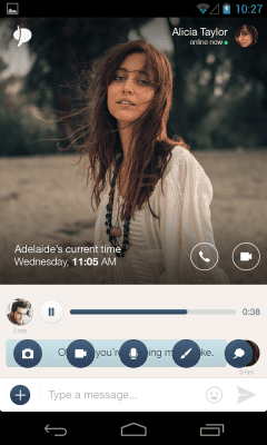 Screenshot of the application Couple - Relationship App - #1