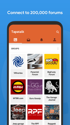 Screenshot of the application Tapatalk - #2