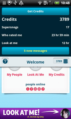 Screenshot of the application Flirt Chase - #4