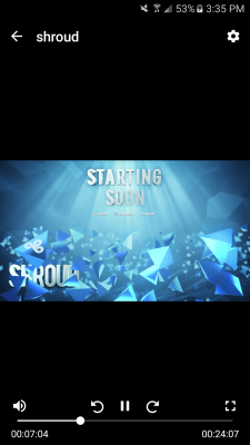 Screenshot of the application Impulse - Twitch Client - #5