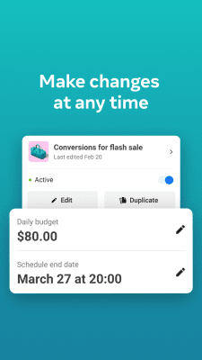 Screenshot of the application Meta Ads Manager - #4
