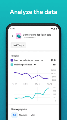 Screenshot of the application Meta Ads Manager - #5