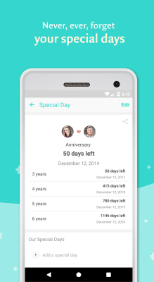 Screenshot of the application Between - #5