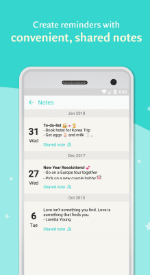 Screenshot of the application Between - #8