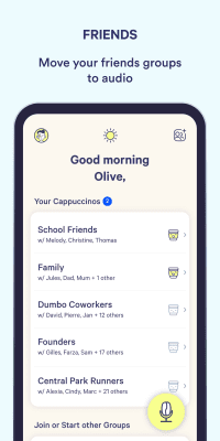 Screenshot of the application Cappuccino - #4