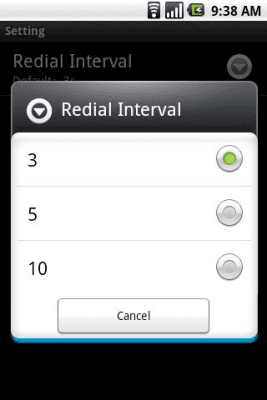 Screenshot of the application Super Dial-up - #4