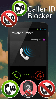 Screenshot of the application Caller ID Block - #4