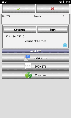 Screenshot of the application Headset Answer - #6