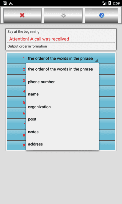 Screenshot of the application Headset Answer - #7