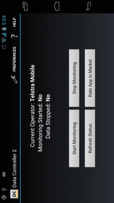 Screenshot of the application Data Controller 2 - Trial - #4