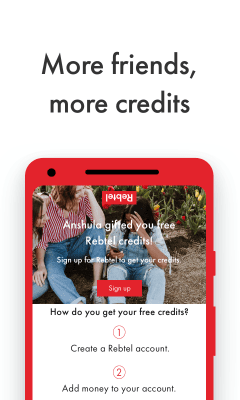 Screenshot of the application Rebtel: Cheap and Free Calls - #6