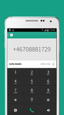 Screenshot of the application Voca - Cheap Calls & Messaging - #2