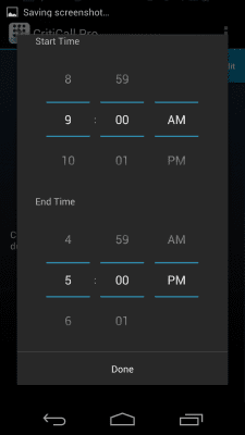 Screenshot of the application CritiCall Free - #6