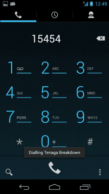 Screenshot of the application Malaysia Phone Directory - #3