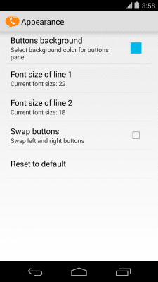 Screenshot of the application Call confirmation - #7