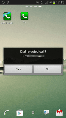 Screenshot of the application Auto Dialer Lite - #8