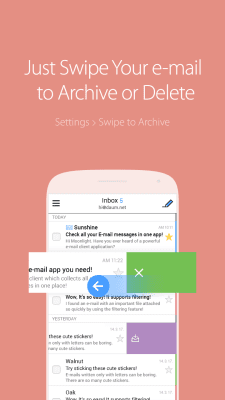 Screenshot of the application SolMail - All-in-One email app - #2