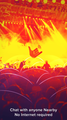 Screenshot of the application FireChat - #5