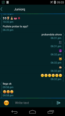 Screenshot of the application Hide WhatsApp Status - #5