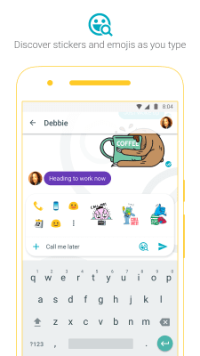 Screenshot of the application Google Allo - #1