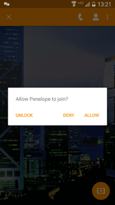 Screenshot of the application join.me - #4