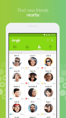 Screenshot of the application Jongla - Instant Messenger - #1