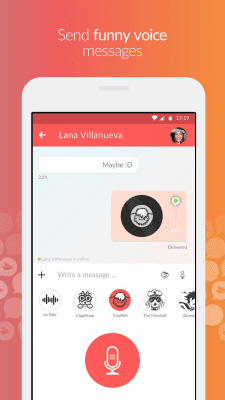 Screenshot of the application Jongla - Instant Messenger - #4