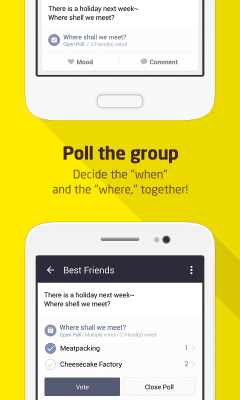 Screenshot of the application KakaoGroup - #7
