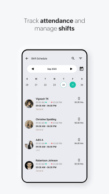 Screenshot of the application HR management app - Zoho People - #4